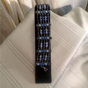 Sapphire Blue Crystal Bracelet